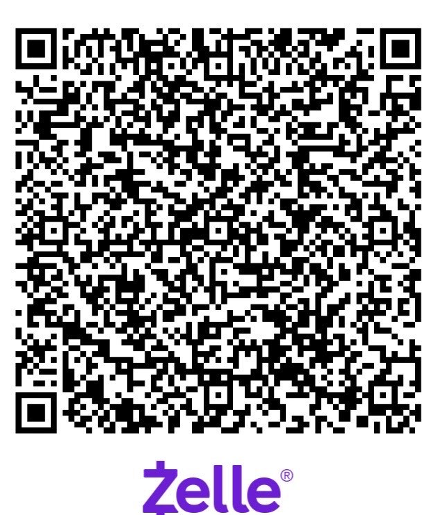 Zelle donation QR code
